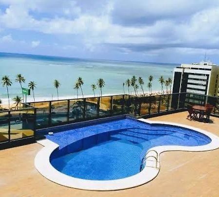 Quarto E Sala Vista Mar Na Jatiuca Edf Portville III Maceió Kültér fotó